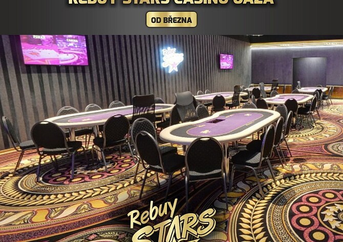Poker room v Rebuy Stars Casinu OAZA na Kladně otevřou hokejové legendy 7. března!