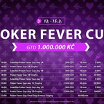Březnový Poker Fever Cup nese znovu garanci 1.000.000 Kč!