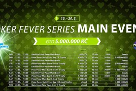 Poker Fever Main Event nabídne příští týden garanci 5.000.000 Kč!