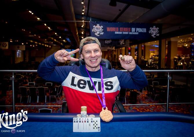 WSOPC: Marek Blaško má prsten ze Seven Card Studu