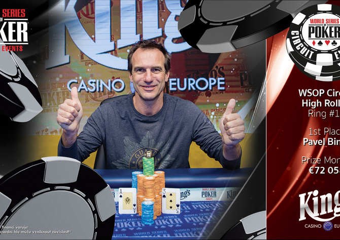 WSOPC High Roller: Prsten a 72 tisíc eur pro Pavla Binara!