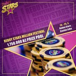 Rebuy Stars Million Festival celkem o 1.750.000 korun! Začínáme už dnes