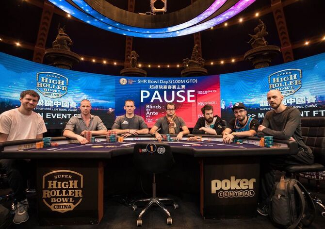 Super High Roller Bowl China: Hvězdné finále chipleaduje Justin Bonomo