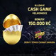 Bláznivé Cash Game Velikonoce v Rebuy Stars s bonusem 150.000 Kč