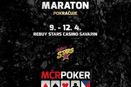 Cash Game maraton v Rebuy Stars Casinu Savarin pokračuje až do čtvrtka