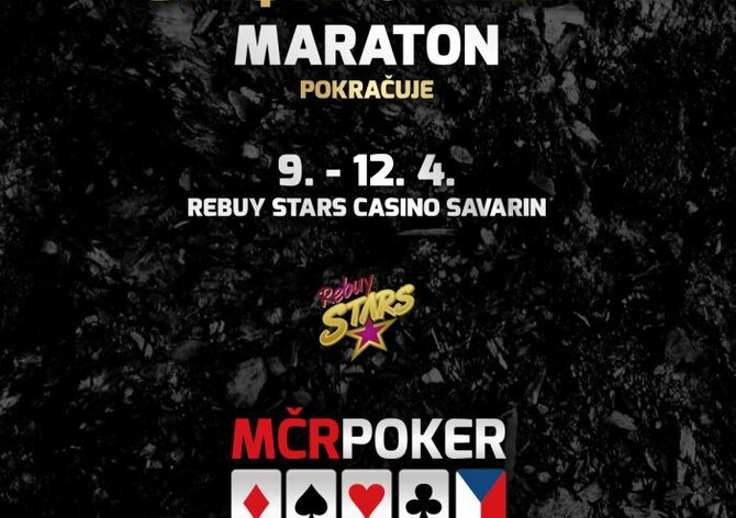 Cash Game maraton v Rebuy Stars Casinu Savarin pokračuje až do čtvrtka