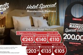 King&#039;s: Speciální hotelové nabídky pro MonsterStack Madness!
