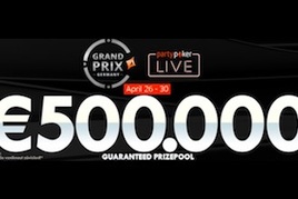 King&#039;s: partypoker Grand Prix Main Event přináší garanci €500.000
