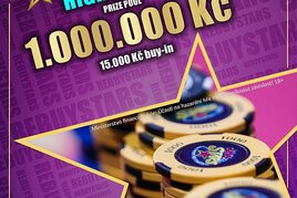 High Roller o 1.000.000 korun odstartuje festival Rebuy Stars Millions už dnes