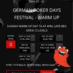 GPD WarmUp v King&#039;s: Všednodeňák se €100K GTD! Vybere se?