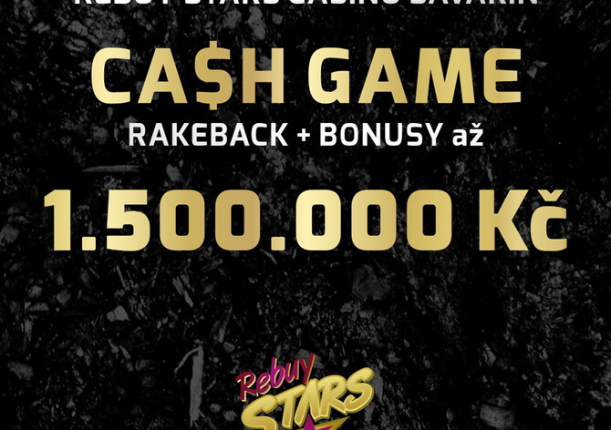 CASH GAME v Savarinu rozdá v červnu 1.500.000 Kč! Nově týdenní rakeback 150.000 Kč