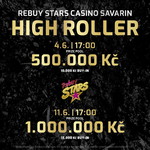 Pondělky v Savarinu ovládne High Roller. Ve hře bude minimálně 1.500.000 korun! 
