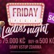 Páteční Ladies Night v Go4games garantuje 75.000 Kč