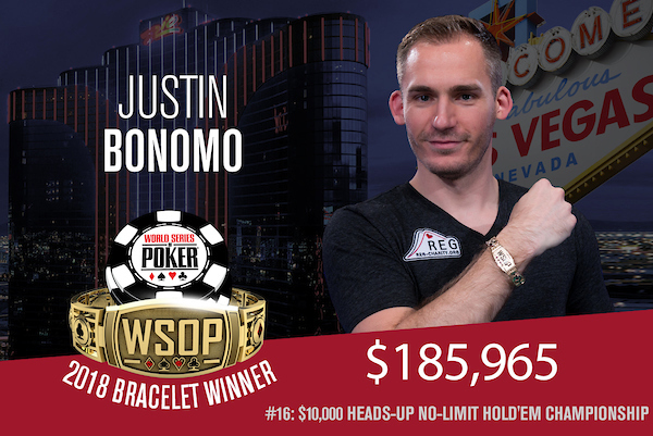 Neuvěřitelná série pokračuje! Justin Bonomo získal náramek z $10K Heads-upu!