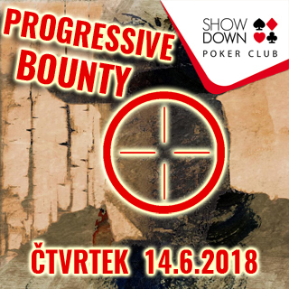 Progressive Bounty v Showdownu už ve čtvrtek!