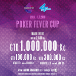 Pozor: V Go4games klepe na dveře Poker Fever Cup, otevřeme 28.6.2018