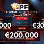Spanish Poker Festival v King&#039;s ozdobí Main Event s garancí €200.000