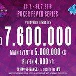Poker Fever Series v olomouckém Go4games garantuje celkem 7,6 milionu!