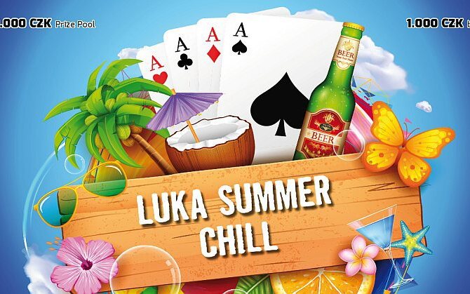 Páteční Summer Chill Luka – prize pool 350.000 Kč a letní party na střeše obchoďáku
