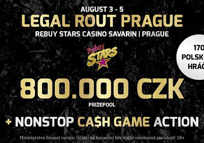 Do Savarinu míří 160 polských hráčů. Nabité Cash Game a Legal rout Prague o 800.000 korun
