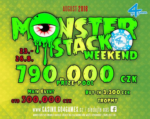 Monster Stack Weekend – opravdové srpnové potěšení
