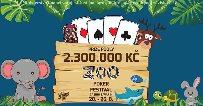 ZooPokerFestivalRebuyStarsCasinoSavarin