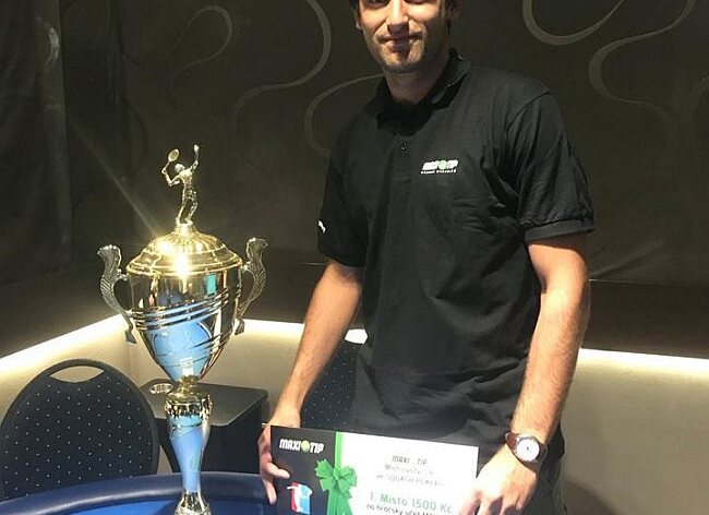 David Fábry získal znovu po třech letech titul squashpokerového šampiona!
