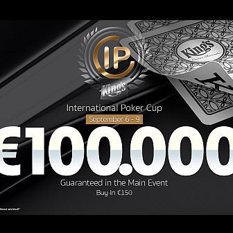 Do King's míří International Poker Cup €100k GTD