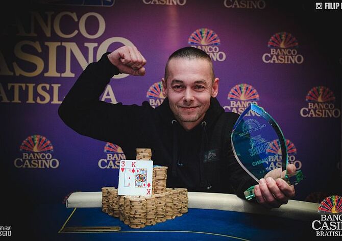 Banco Casino Thirty Grand - Peter Heizer proměnil €77 na €5.607 a titul šampióna!