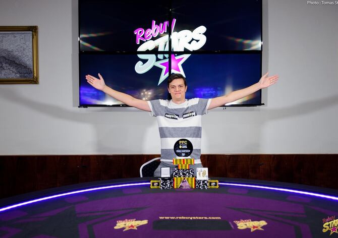 RebuyStars: Artur Rudziankov králem velkého finále Prague Championship
