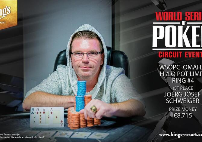 WSOPC: Prsten z Omaha High/Low eventu putuje do Německa