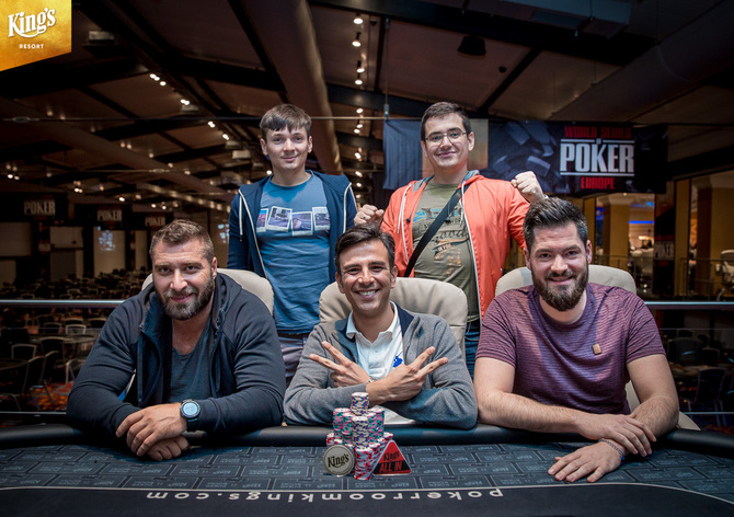 King’s Big Stack Main Event dealnut v pěti hráčích, Češi neuspěli