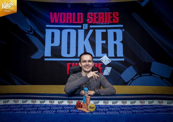 WSOPE Rozvadov: První Short Deck High Roller opanoval běloruský reg Mikita Badziakouski