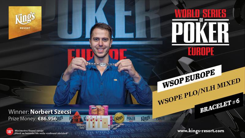 23102018winner pic WSOP Europe NLH-PLO Mixed Game Bracelet #6