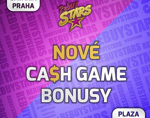 Přes 1.000.000 Kč najdete na cash game v Rebuy Stars v Savarinu a Plzni!