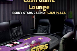 Objevte nový VIP Cash Game Lounge v Rebuy Stars Casinu Plaza!