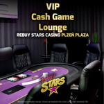 Objevte nový VIP Cash Game Lounge v Rebuy Stars Casinu Plaza!