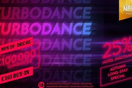 King&#039;s Turbodance Main Event garantuje €100.000
