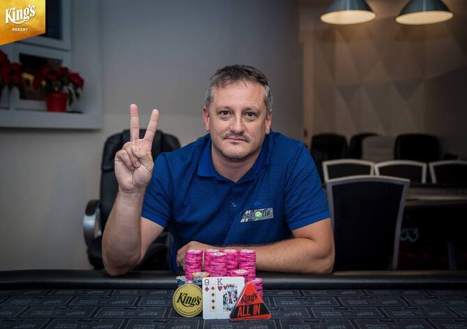 King&#039;s: MaxiTIP Cup opanoval po dealu v heads-upu Jiří Horáček