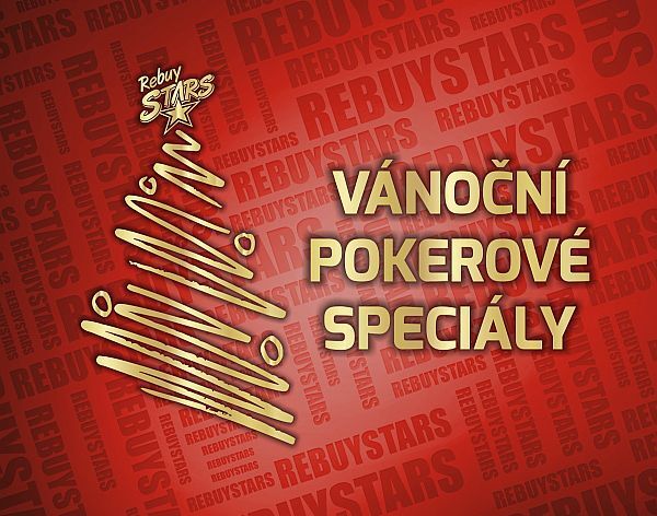 Vánoční turnaje i Cash Game s luxusními odměnami naděluje Ježíšek v Rebuy Stars!