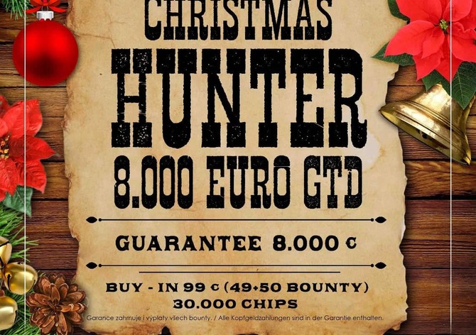 Vánoční Christmas Hunter v Dolním Dvořišti přináší garanci €8.000!