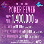 G4G Hodolany: Poker Fever Cup 1.000.000 Kč GTD startuje již zítra