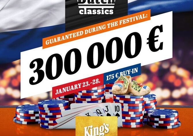 Dutch Classics se vrací! Nizozemci vezou do King&#039;s garanci €300.000