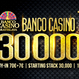 Banco Casino rozdává tisíce eur na cash game! Příští týden startuje Thirty Grand o €30.000 GTD