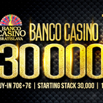 Banco Casino rozdává tisíce eur na cash game! Příští týden startuje Thirty Grand o €30.000 GTD