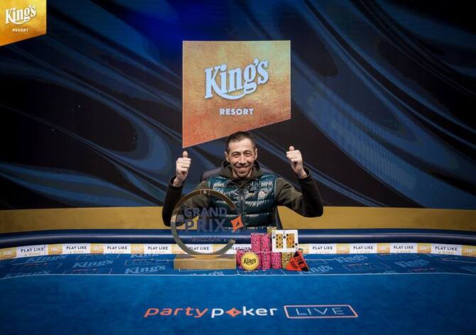 King's: V partypoker Grand Prix Millionu kraloval v únoru Rumun Nicolae Modrea