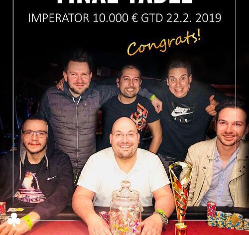 Imperator: "Desítka" skončila dealem, tento týden Bounty Hunter i Special Cash Game