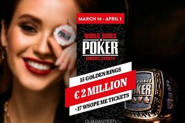 Patnáct prstenů! Druhá polovina března patří v King&#039;s sérii WSOPC!