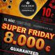 Cínovec: 8.000€ GTD, pátek 15.března největší garance v ústeckém kraji v Casino Imperial Zinnwald!