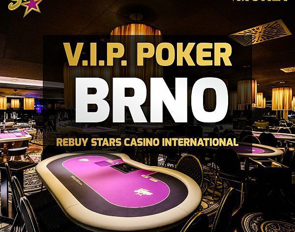 Prestižní pokerové turnaje v Brně přináší Rebuy Stars Casino International!